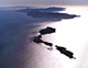 Looking west over the Northern Channel Islands: Anacapa, Santa Cruz, Santa Rosa, and San Miguel
