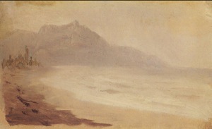 Sea coast. View of Mount Demerdzhi300.jpg
